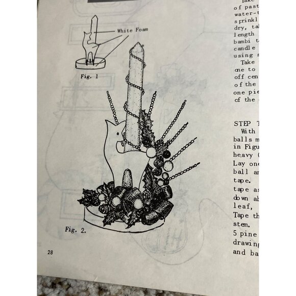 Vintage 1966 Christmas Styrofoam Projects Booklet - Picture 12 of 16